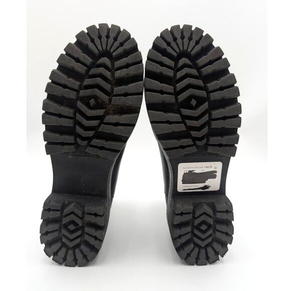 BP Kora Lug Chelsea Boots Slip-On Round Toe Women's Black Size US6.5M EU37 - Picture 6 of 10